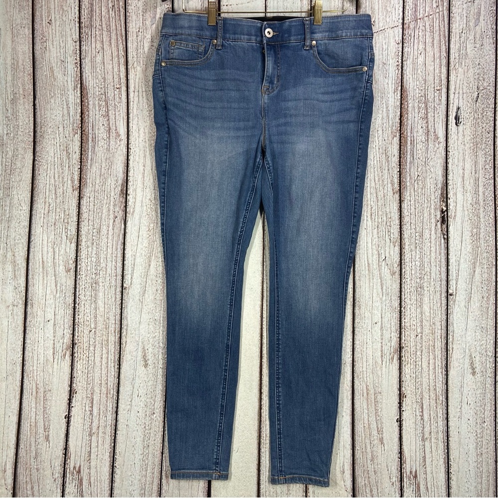 Torrid Jeans Womens 16R Blue Bombshell Skinny High Rise Premium Stretch